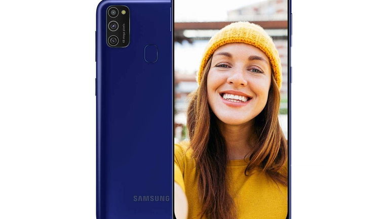 El Samsung Galaxy M21 es oficial con una gigantesca batería de 6.000 mAh, pantalla SuperAMOLED y triple cámara